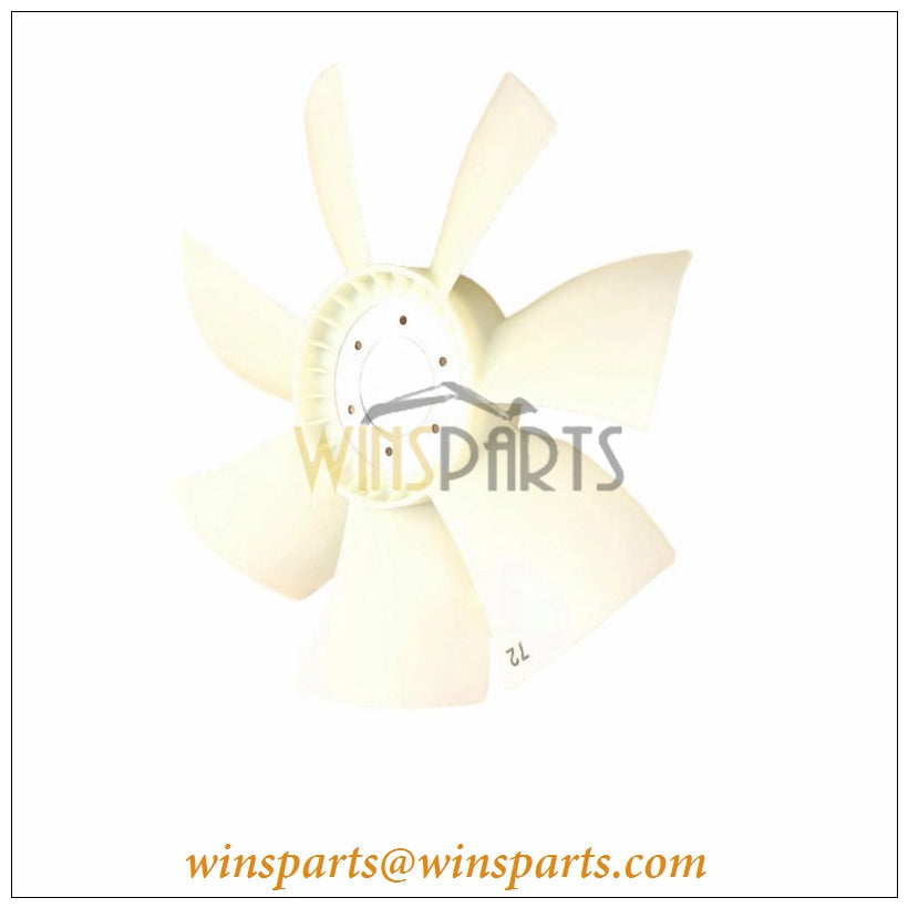 VHS163063000 VH163063000A Engine Cooling Fan Blade J05E Kobelco SK330-8 SK350-8 SK380-8 SK200-9