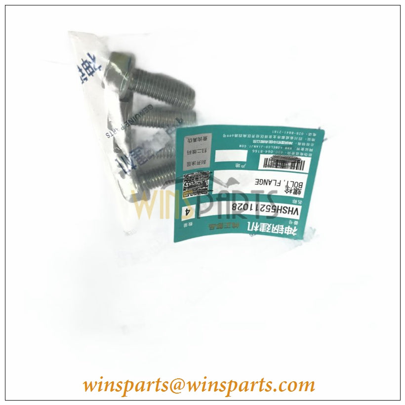 VHSH55211028 Flange Bolt Kobelco SK200-8 SK210-8 SK235SR-3 SK350-9