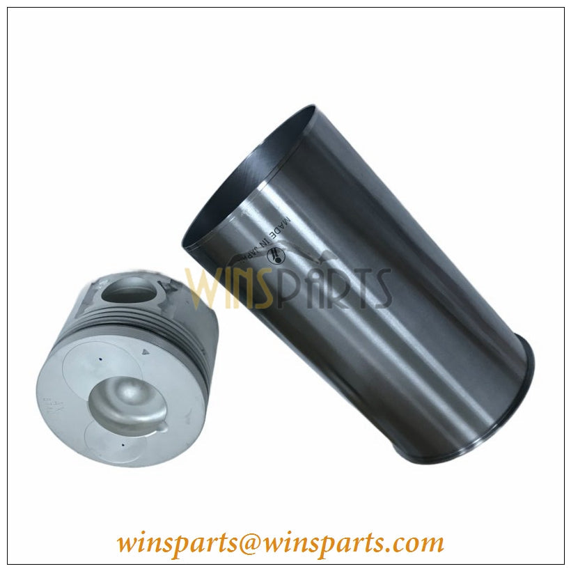 VI1112612540 111261-2540 Cylinder Liner OD GRD=2 ID GRD=AX Kobelco SK135SR SK200SR SK200SRLC SK135SRLC