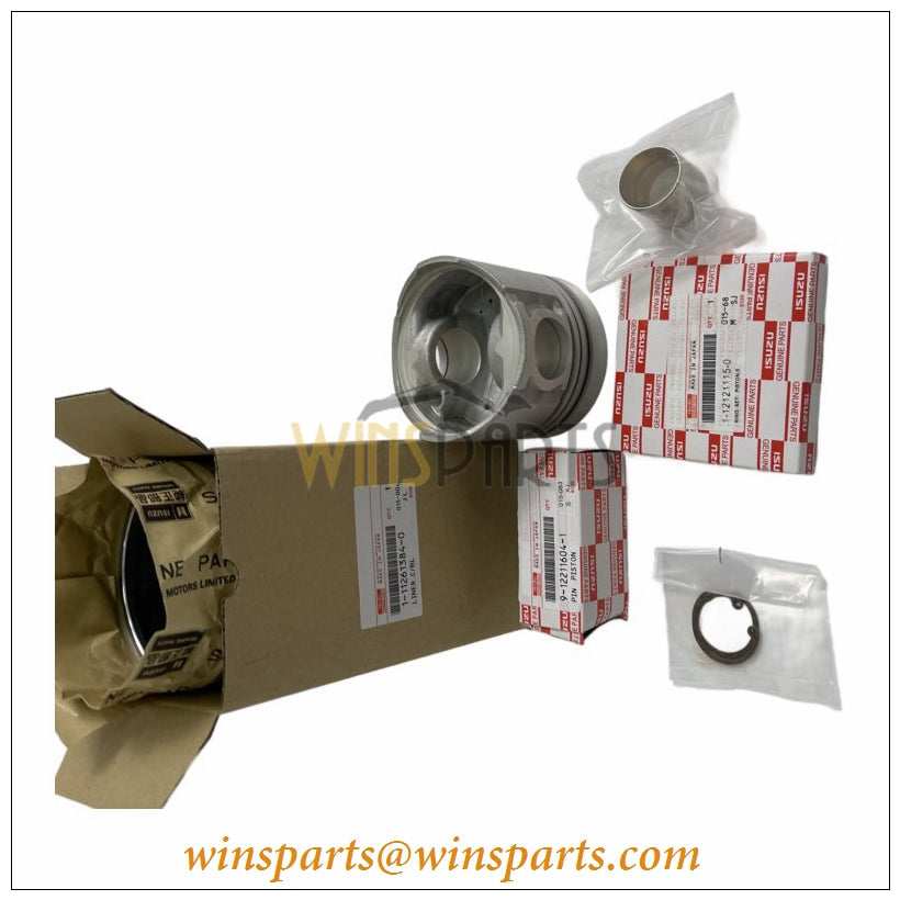 VI1112613820 111261-3820 Cylinder Liner OD GRD=1 ID GRD=AX Kobelco SK135SR SK200SR SK200SRLC SK115SR