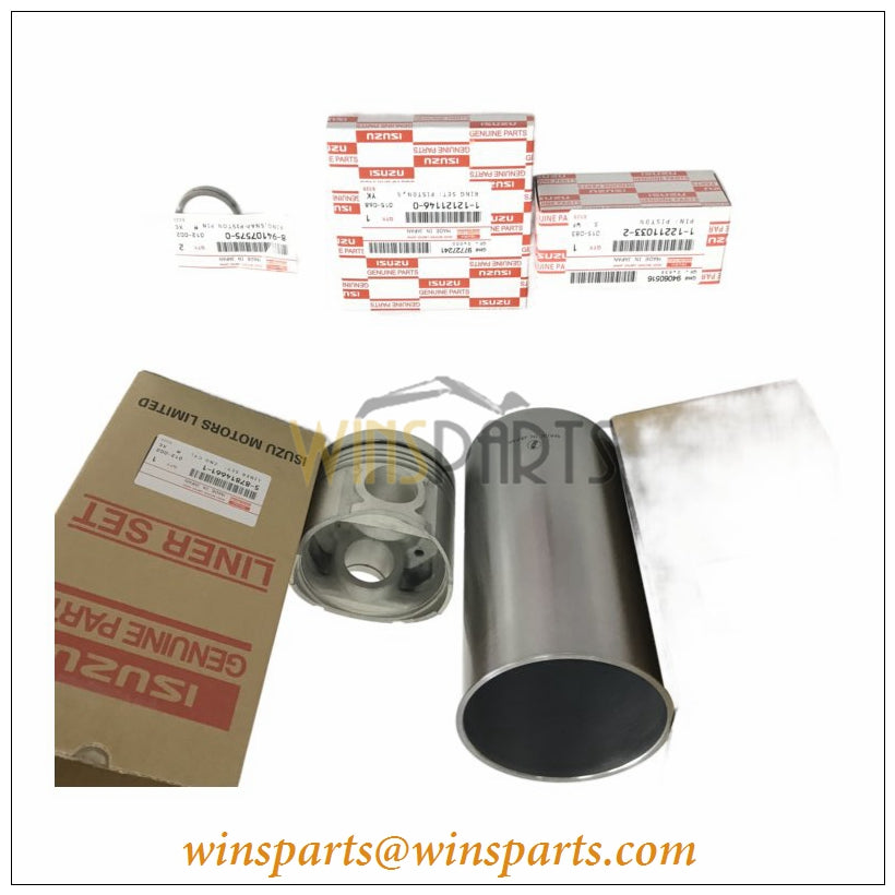 VI1112613850 VI111261-3850 Cylinder Liner OD GRD=2 ID GRD=CX Kobelco SK135SR SK200SR SK200SRLC SK135SRLC
