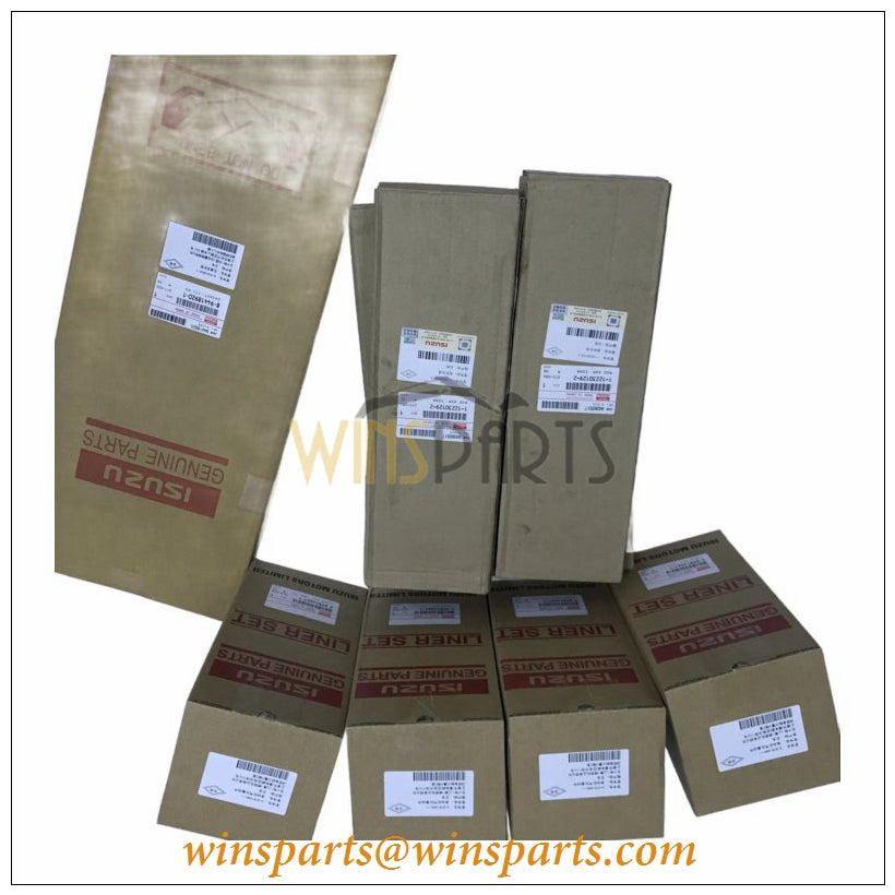 VI1112613880 111261-3880 Cylinder Liner OD GRD=3 ID GRD=AX Kobelco SK135SR SK200SR SK200SRLC SK135SRLC