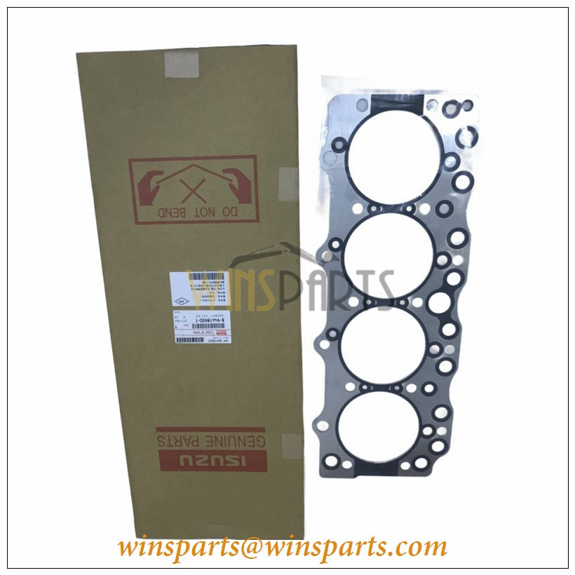 VI8944189201 8-94418920-1 Cylinder Head Gasket Supersession Kobelco SK115SRDZ SK120-3 SK135SR