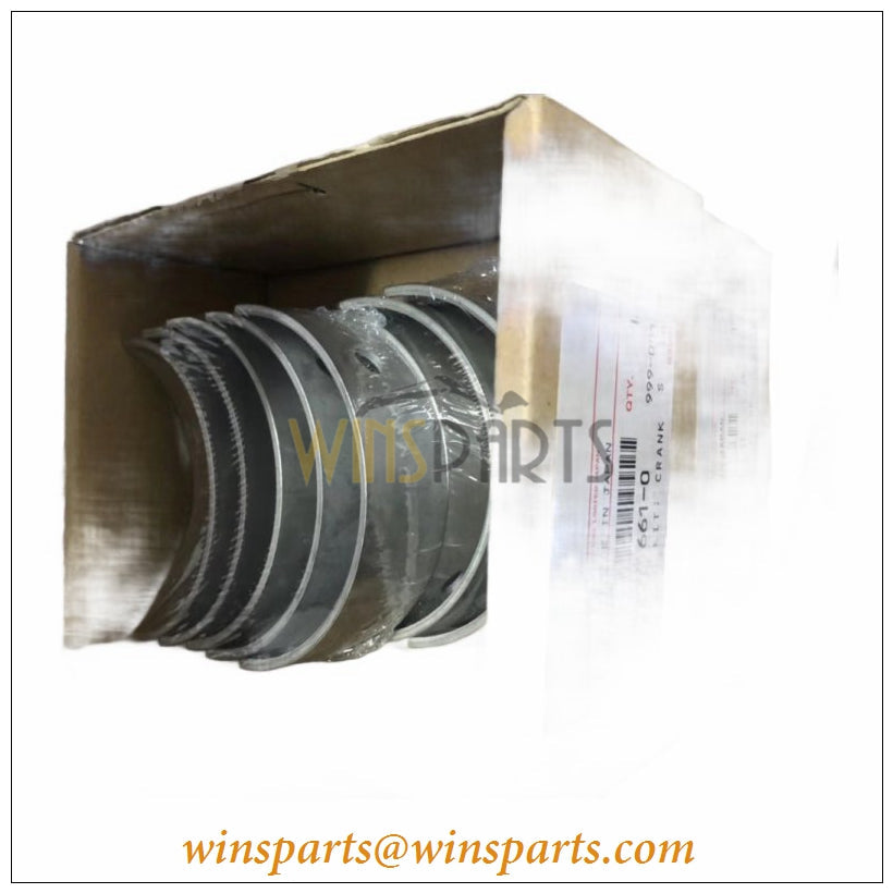 VI8970713580 897071-3580 Thrust Washer Crankshaft Kobelco SK135SR SK135SRLC SK200SR SK200SRLC