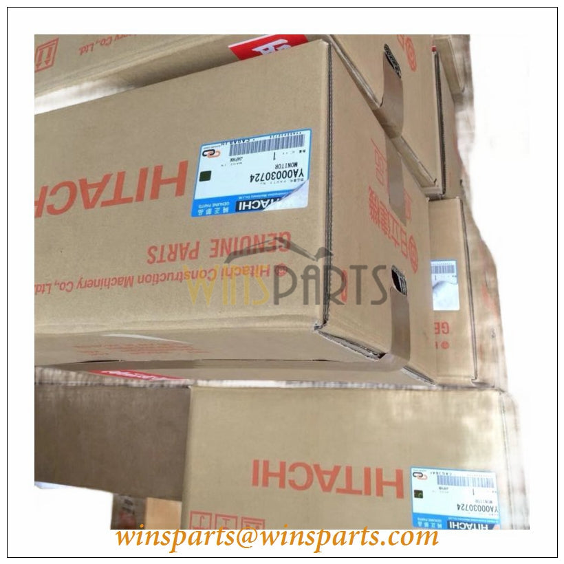 YA00030724 Monitor LCD Display Panel Hitachi ZX110 ZX120-5G ZX200-1 ZX240-1 ZX330-1
