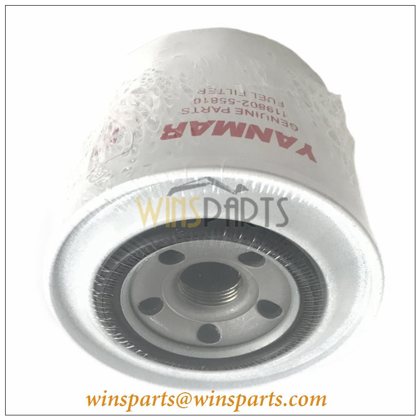 YM119802-55810 Komatsu Fuel Filter Yanmar Engine