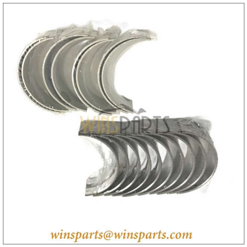 YM729900-02801 YM129900-23611 Komatsu Main Bearing Set (STD) Yanmar 4TNE94 4TNE98