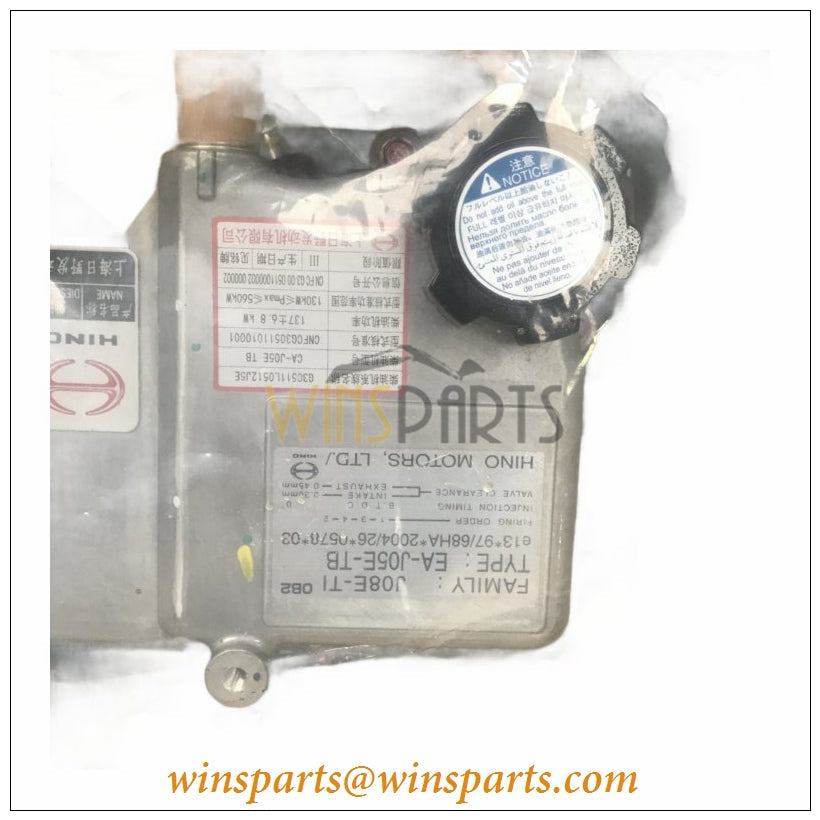 YN02P00028F1 J05E-TB engine J05E-TB ENGINE ASSY Kobelco Filter