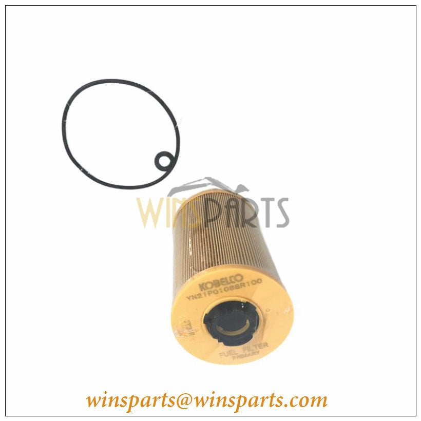 YN21P01088R100 Fuel Filter Element Water Separator Kobelco SK350-8 SK350-9 SK380-8 SK480-8