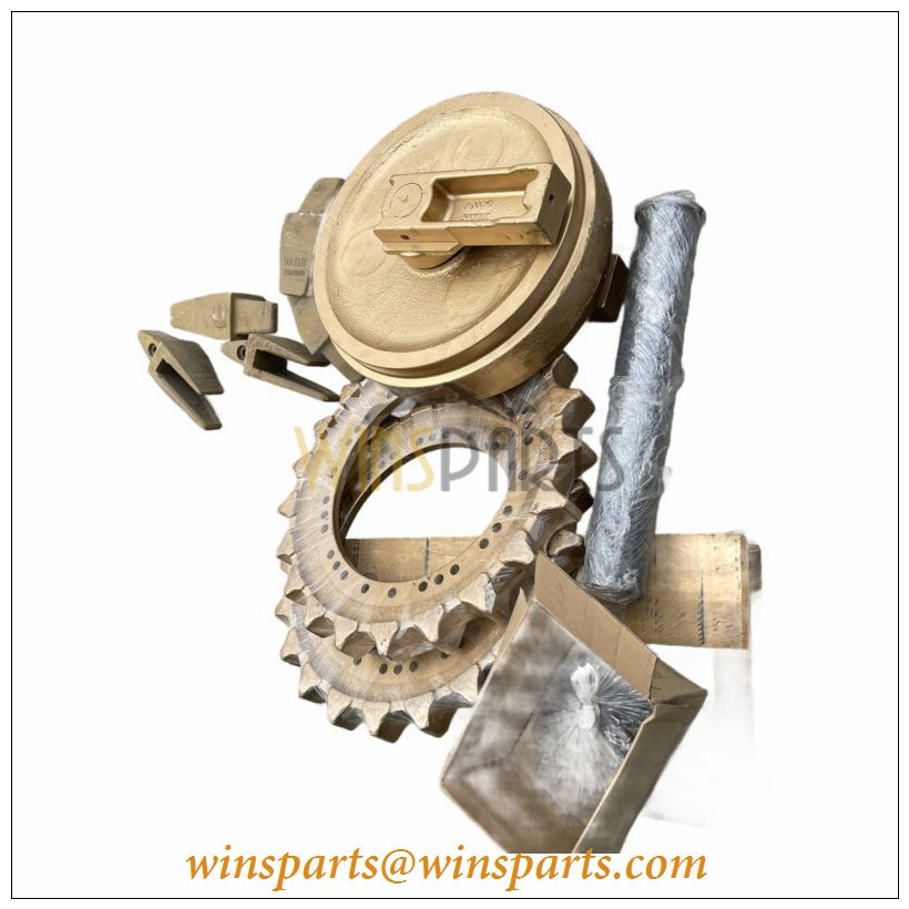 YN52D00009F1 Front Idler Assembly with Brackets Kobelco SK200-8 SK210LC-8 SK250-8 SK260-8