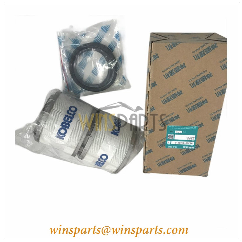 YN52V01016R610 Hydraulic Return Filter Element Kobelco SK200-8 SK210LC-8 SK250-8 SK260-8