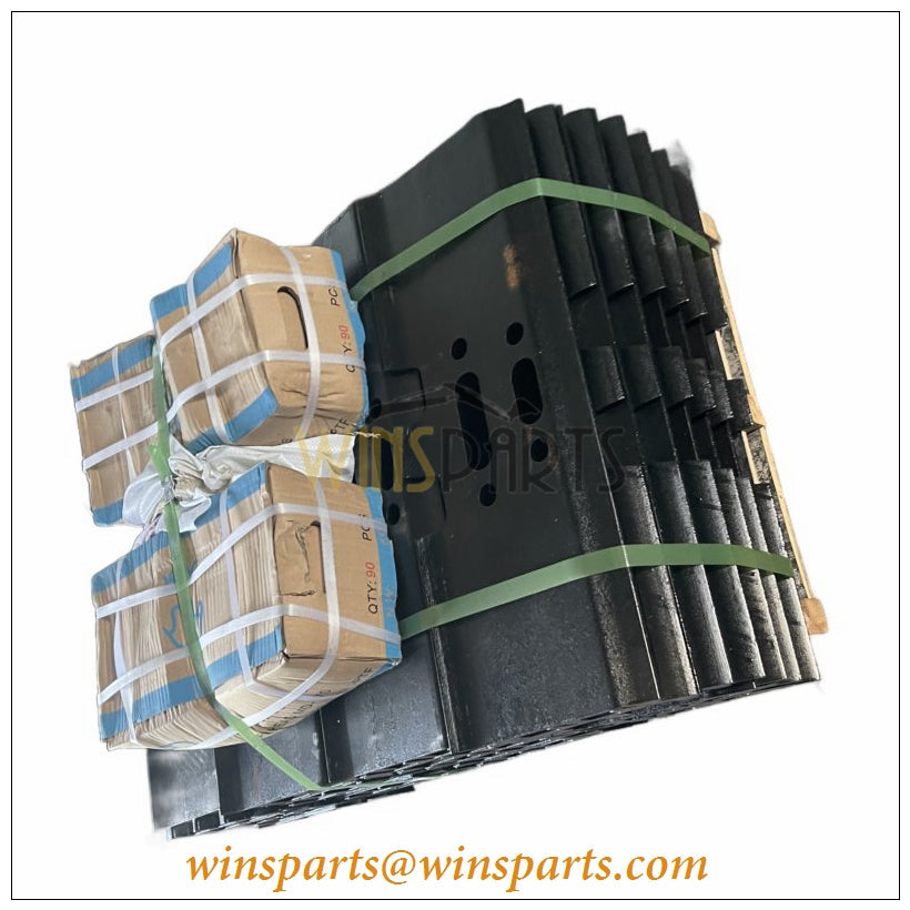 YN60D00017P1 Track Shoe Assembly Rubber or Steel Track Pad Kobelco SK200-6 SK210-6E SK230-6E SK250-6E