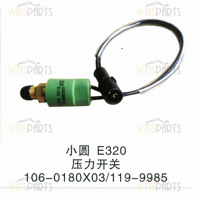 106-0180 119-9985 AS-PRESSURE Schalter Sensor Caterpillar