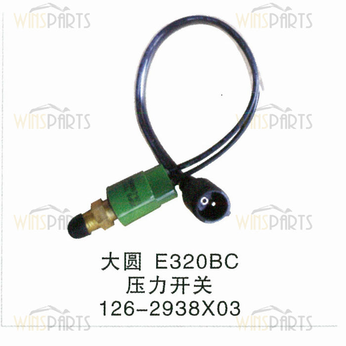 126-2938 106-0096 INTERRUPTOR DE PRESIÓN AS Sensor Caterpillar