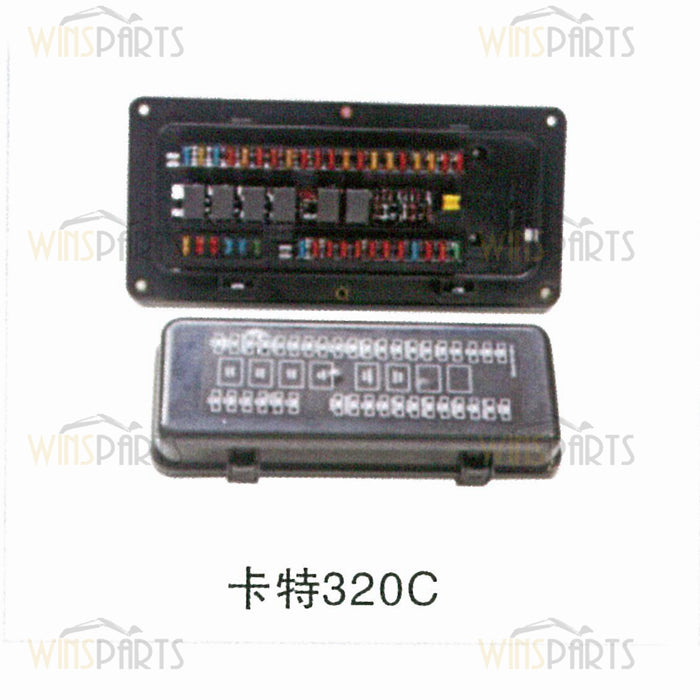 163-6740 163-6741 213-0671 Caja de fusibles de relé BASE con ARNÉS AS Caterpillar