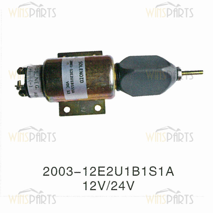 3864274 SA-3933-24 Válvula solenoide de apagado del motor DIESEL Solenoide de apagado Hyundai