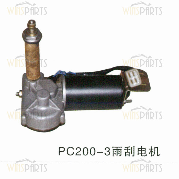 205-06-71410 2050671410 CONJUNTO DE MOTOR DE LIMPIAPARABRISAS DE CABINA KOMATSU PC200-3