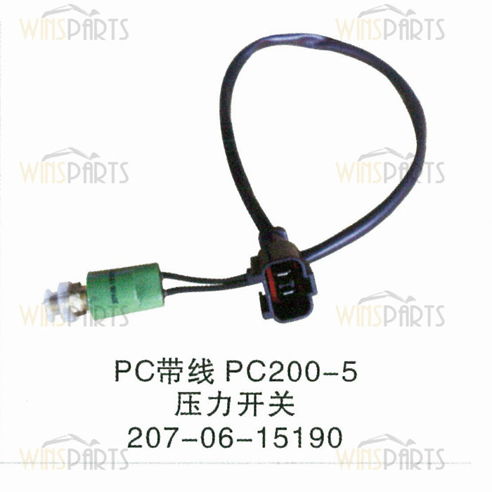 207-06-15190 CUBIERTA del sensor del interruptor de presión para KOMATSU