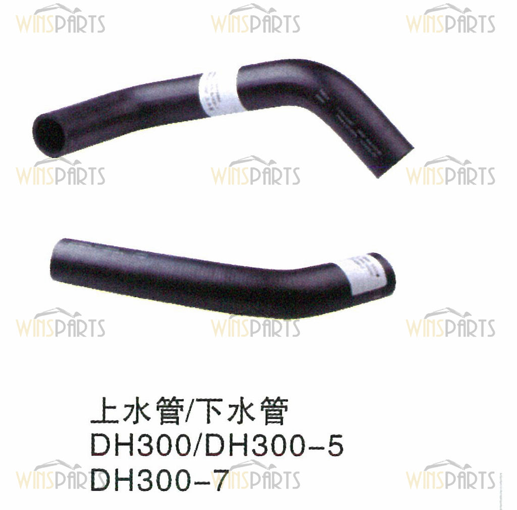 2185Y1639A 2185y1692 Water  Radiator Hose Daewoo DH300-5