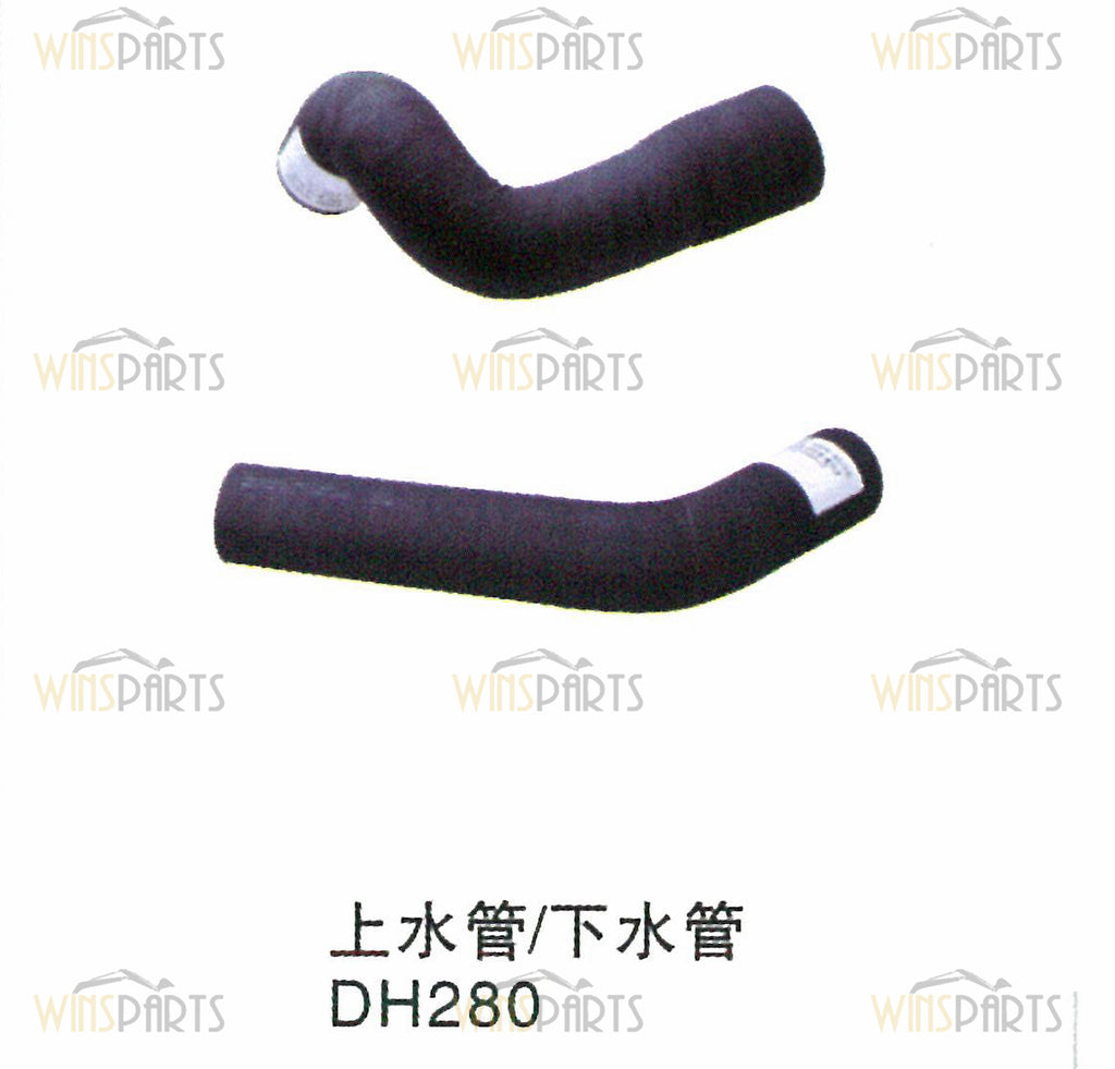 2185y1324A 2185Y1335H Wasserkühler-Schlauch Doosan Daewoo DH280