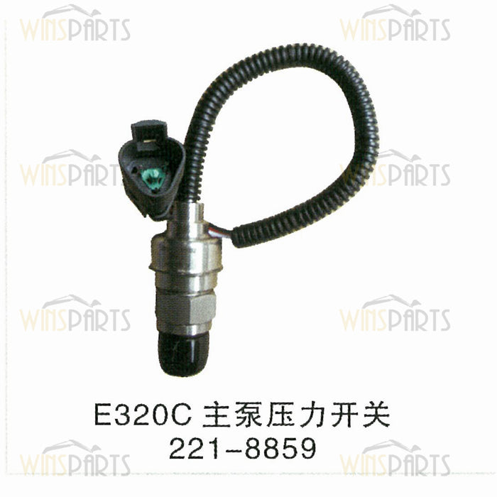 221-8859 2218859 Sensor de PRESIÓN DEL INTERRUPTOR Caterpillar CAT