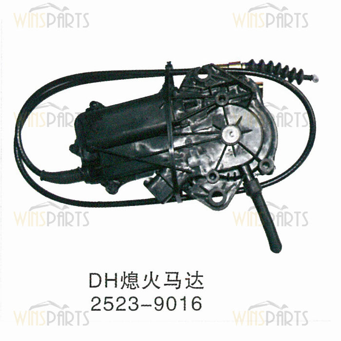 2523-9016 25239016 MOTOR MOTOR PARADA Válvula de extinción de llama KOMATSU SOLAR