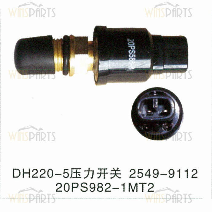 2549-9112 20ps982-1mt2 Druckschalter Sensor Doosan Daewoo