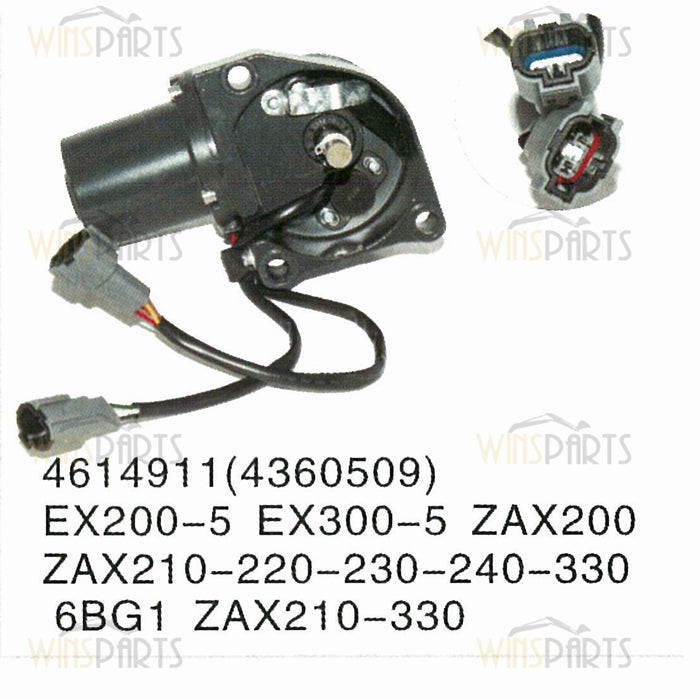4360509 4614911 GOVERNOR Throttle Step Electrical Motor Hitachi