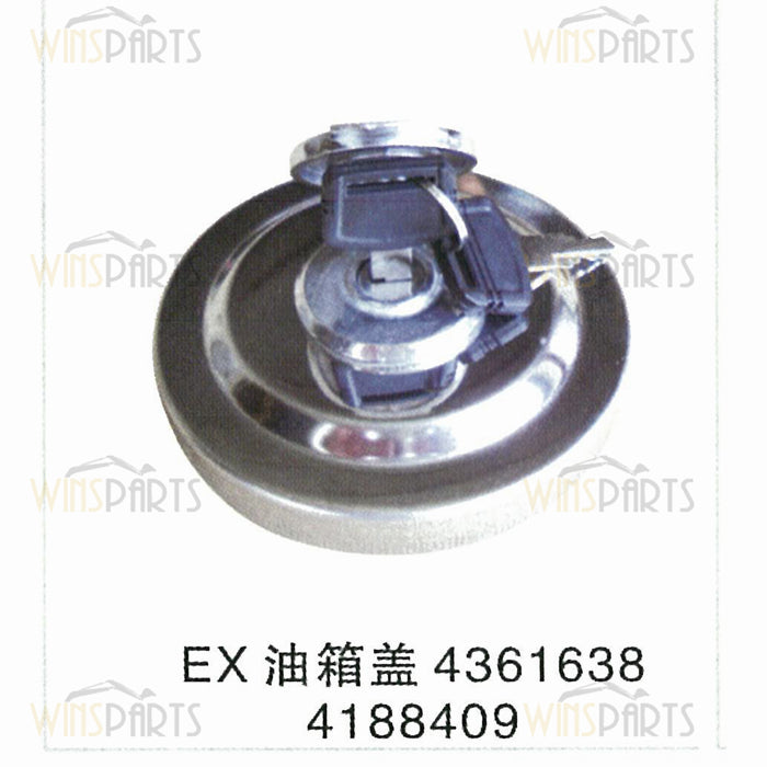 4361638 4188409 Tapa del tanque de combustible Hitachi