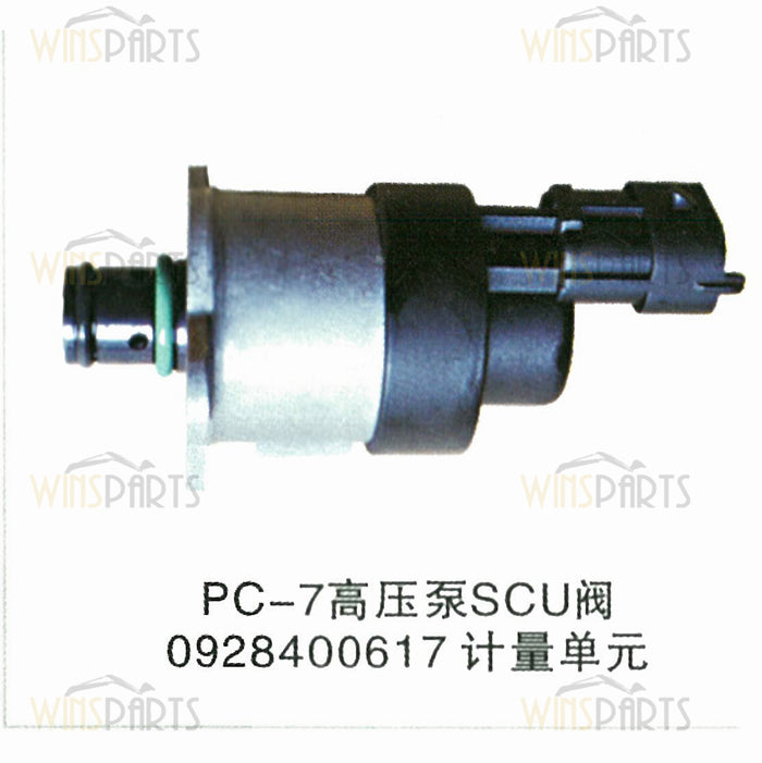 4903523 0928400617 Válvula SCV de bomba de combustible Cummins Komatsu
