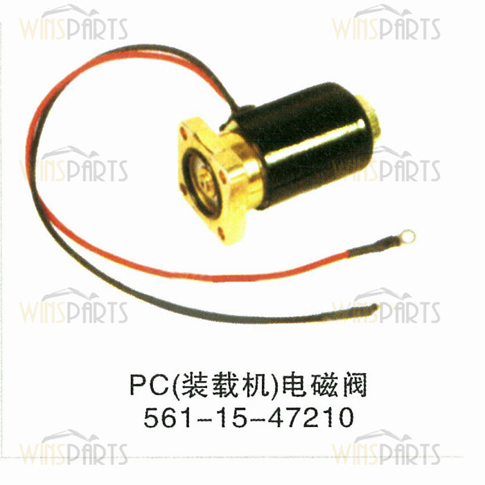 561-15-47210 5611547210 Radlader MAGNETVENTIL KOMATSU