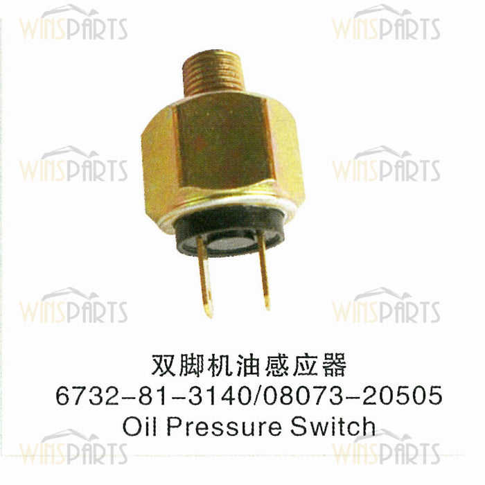 6732-81-3140 08073-20505 Engine Oil Pressure Sensor Switch KOMATSU