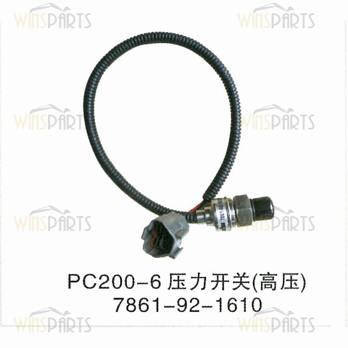 7861-92-1610 7861921610 Sensor de presión del interruptor John Deere KOMATSU
