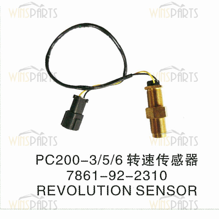 7861-92-2310 S6D95L 6D140 SENSOR DE REVOLUCIONES DEL MOTOR KOMATSU