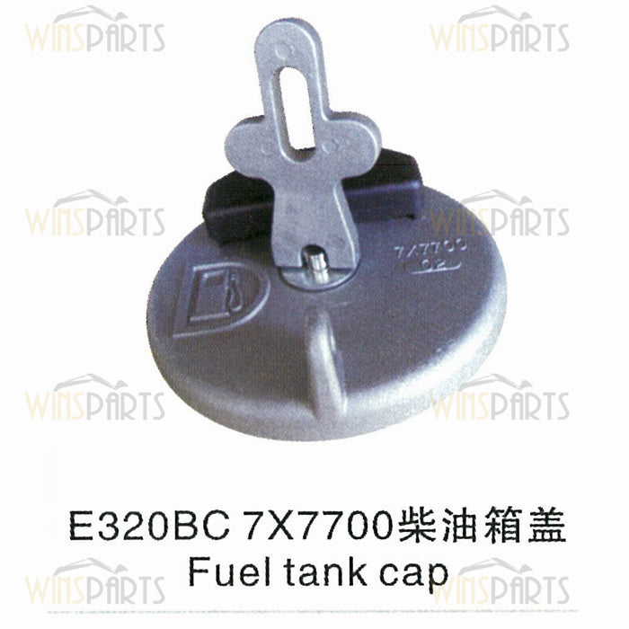 Tapa del tanque de combustible 7X7700 7X-7700 para excavadora Caterpillar