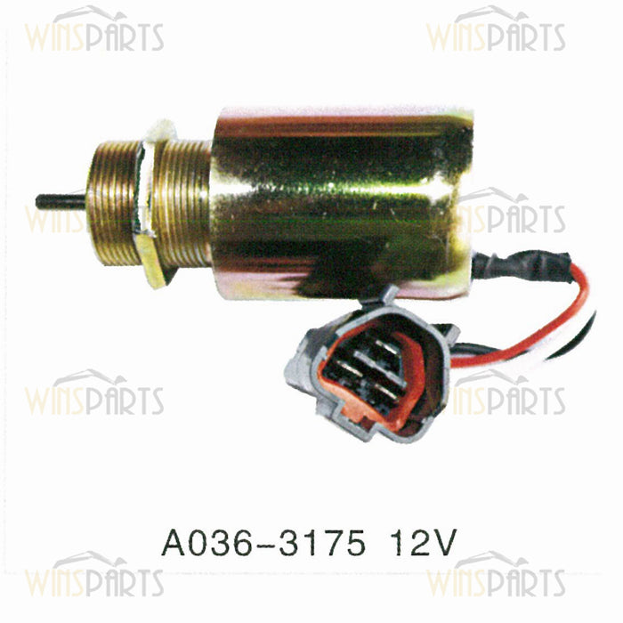 A036-3175-12 ISUZU DIESEL Motorabsperrventil Flammenaus-Stoppventil