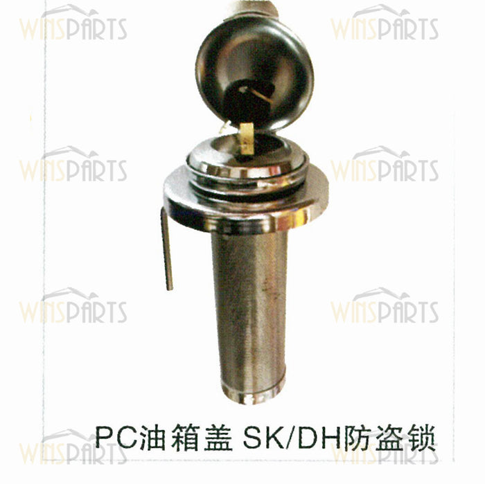 Tapa del tanque de combustible Komatsu Kobleco DAEWOO PC SK DH Bloqueo antirrobo