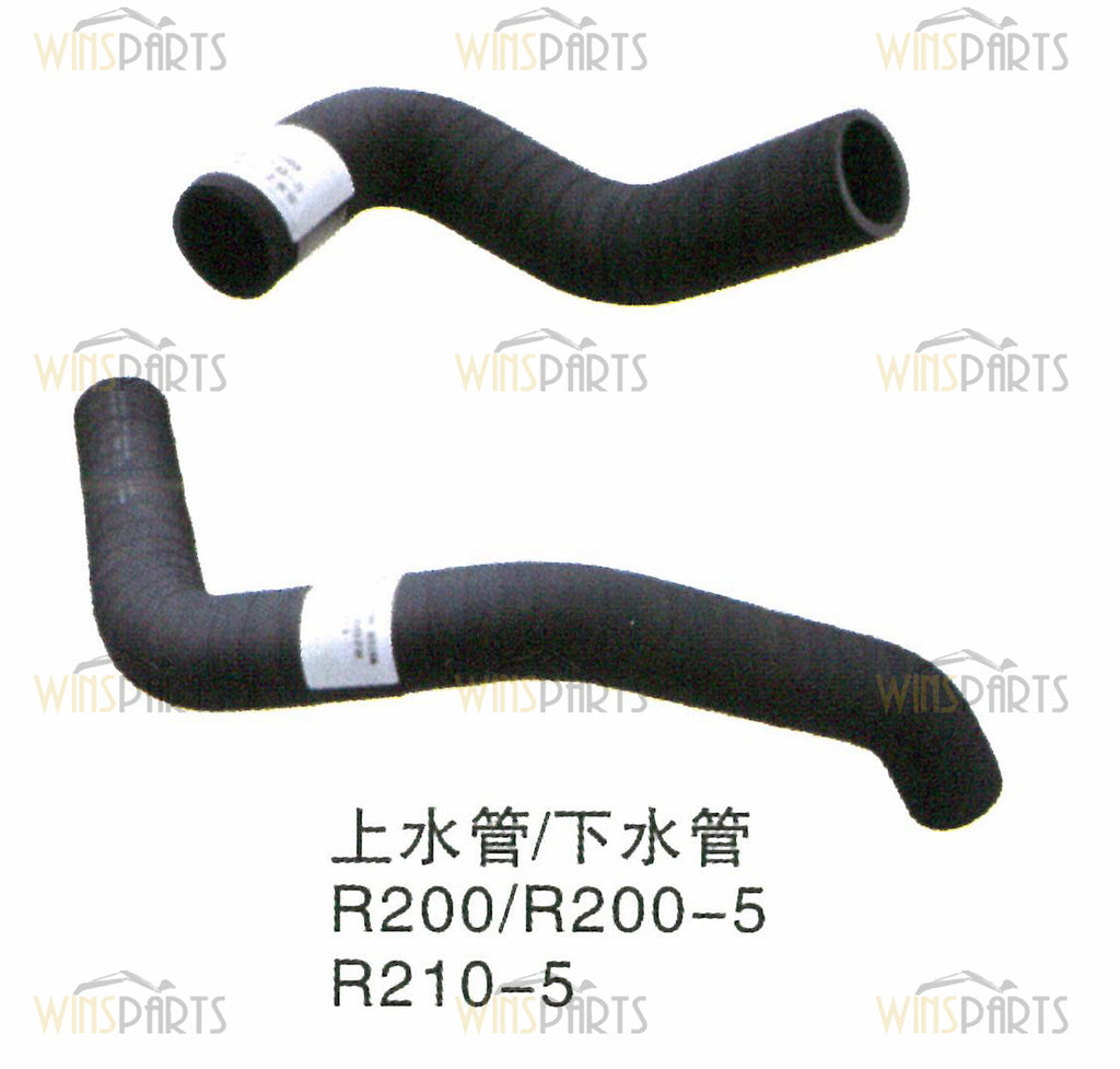 E111-4003 E111-4004 Wasserkühler-Schlauch für Hyundai R210E R200-5