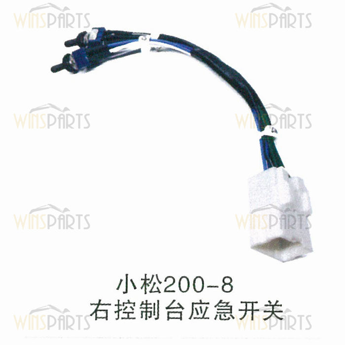 Not-Aus-Schalter mit Kabelbaum elektrisch für KOMATSU Pc200-8