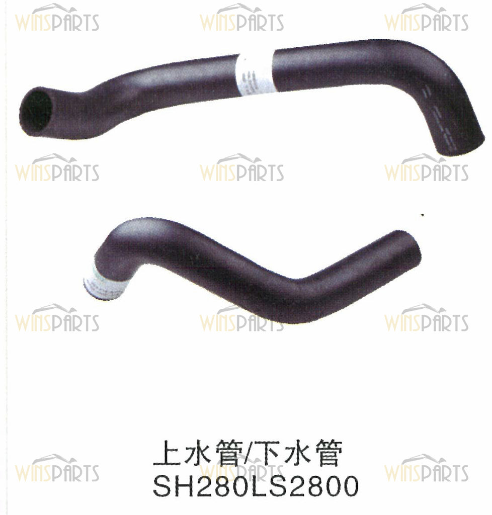 KRH0506 KRH0507 Wasserkühler-Schlauch SUMITOMO SH280