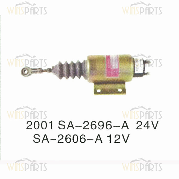 SA-2606-A SA-2696-A Interruptor de solenoide de corte de combustible Válvula de cierre Mitsubishi