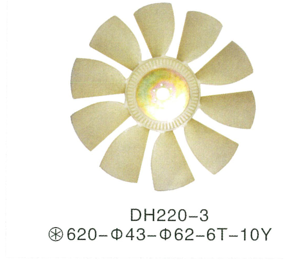 Doosan Daewoo DH220-3 DH220LC-7 DH220-5 MOTOR Lüfterflügel KÜHLLÜFTER