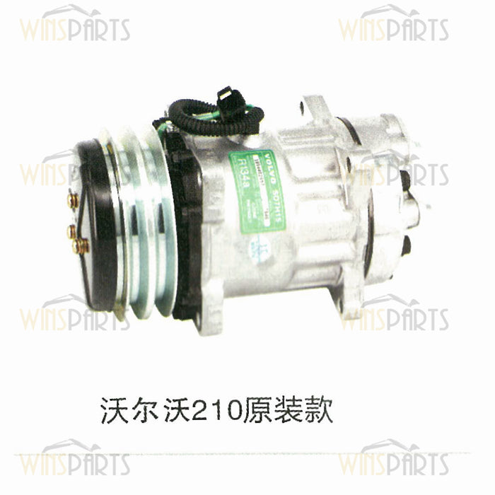 VOE14649606 VOE 14649606 Compresor de aire acondicionado Volvo Heavy EC210