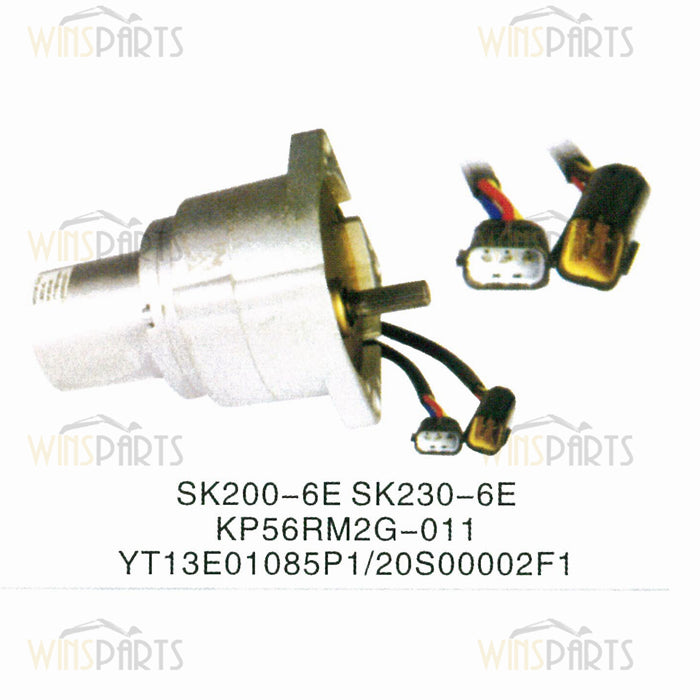 YN20S00002F1 KP56RM2G-011 Conjunto de motor de pasos del acelerador Gobernador Kobelco