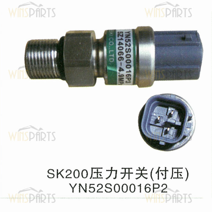 YN52S00016P2 YN52S00016P3 Interruptor de sensor de alta presión Kobelco
