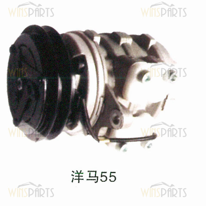 Conjunto de compresor Yanmar VIO55 Aire acondicionado