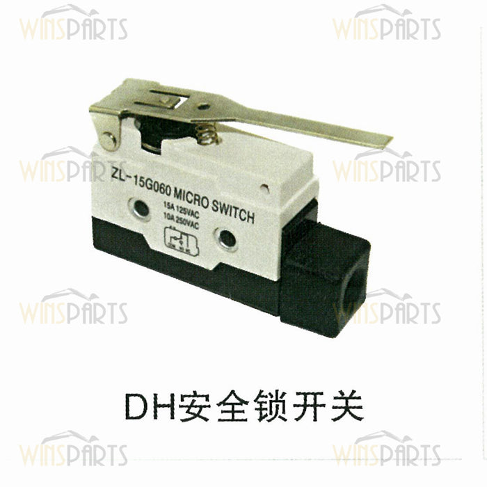 Microinterruptor ZL-15G060 para relé de excavadora Doosan Daewoo